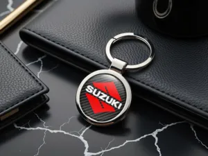 Suzuki Llavero Elegante Anillo Diseño Aleación